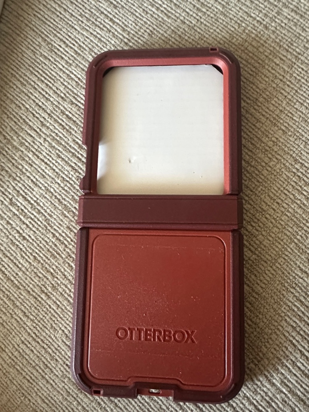 OtterBox Flip Galaxy Z flip 6/7 Cover Case in Brick Red